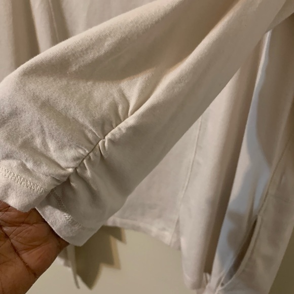 ZENERGY by Chico’s Knit Drape Front Open Jacket size 2 - Picture 10 of 16